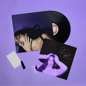 Olivia Rodrigo Signed GUTS 180g Black Vinyl Album LP Autographed
